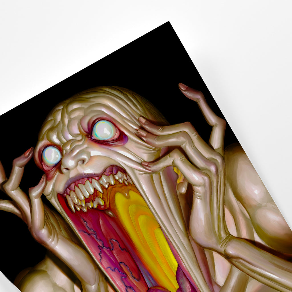 SCP-096 Rampage Poster by SCP ILLUSTRATED – The SCP Store