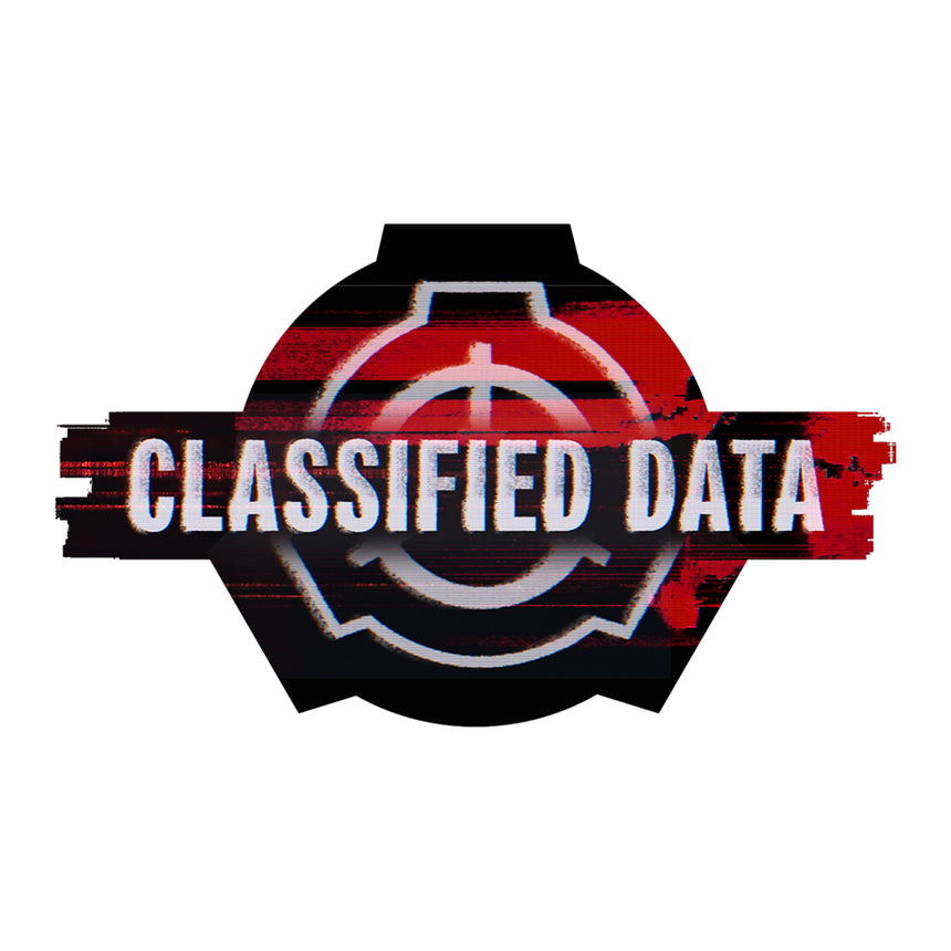 Classified Data Laptop Sticker