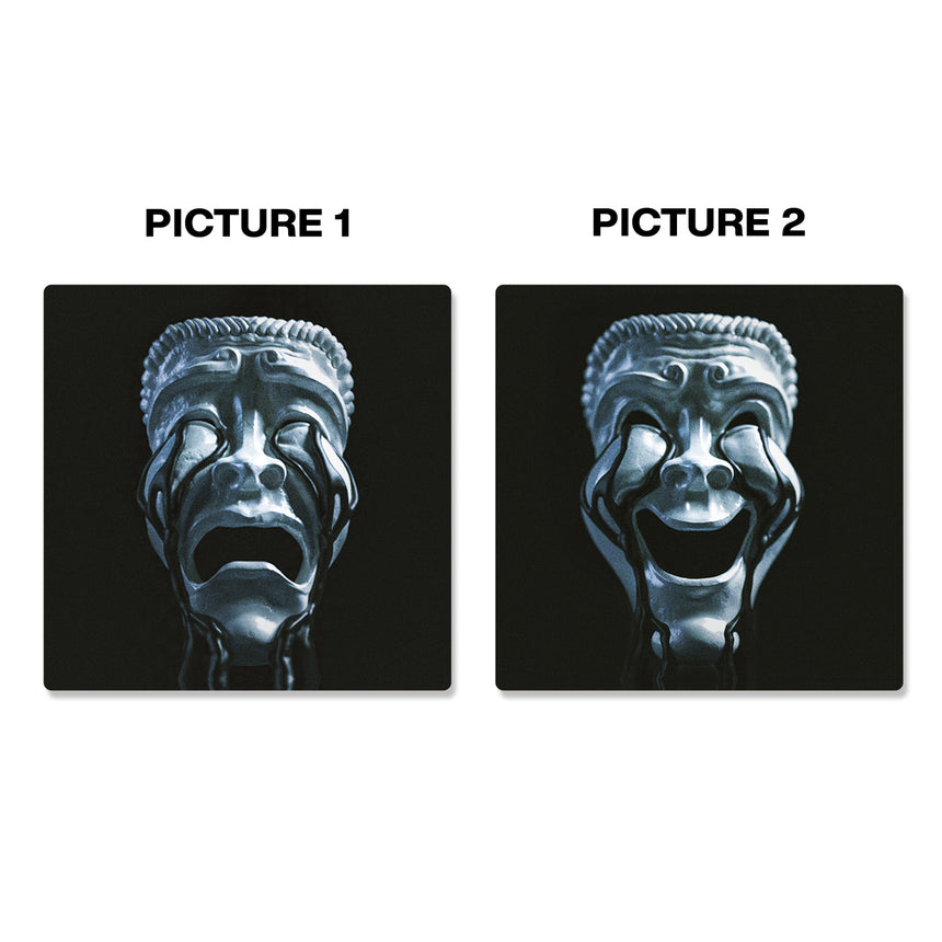 Posessive Mask Lenticular Sticker – Parabooks