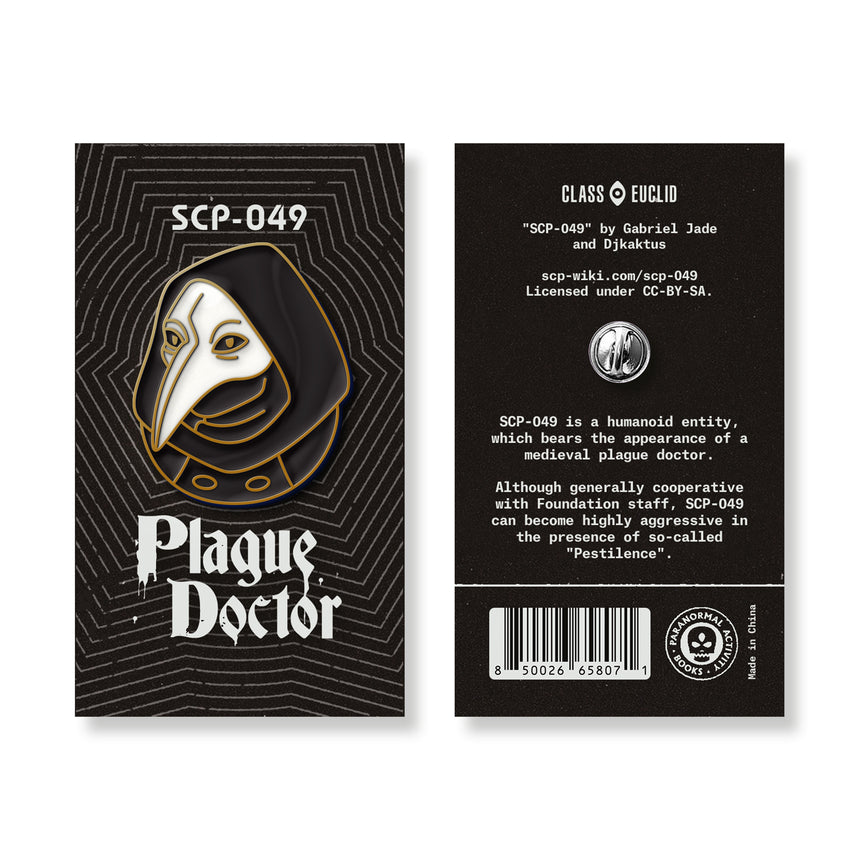 SCP-049 Lapel Pin – Parabooks