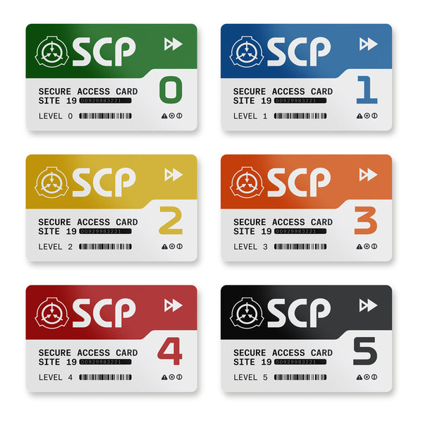 SCP-001 Set of Four Postcards